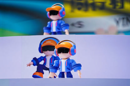 Meteer Dancing Buddy AI Desktop Robot - Interactive Voice Chat Companion