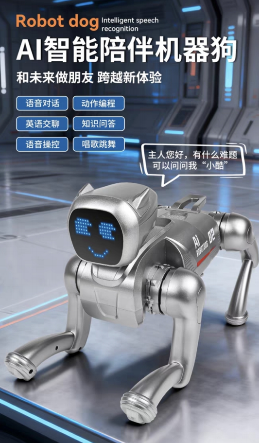 AI Smart Robot Dog - Voice Chat, English Talk, Action Programming, Dance