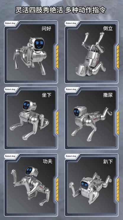 AI Smart Robot Dog - Voice Chat, English Talk, Action Programming, Dance
