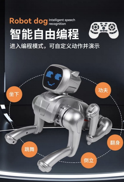 AI Smart Robot Dog - Voice Chat, English Talk, Action Programming, Dance