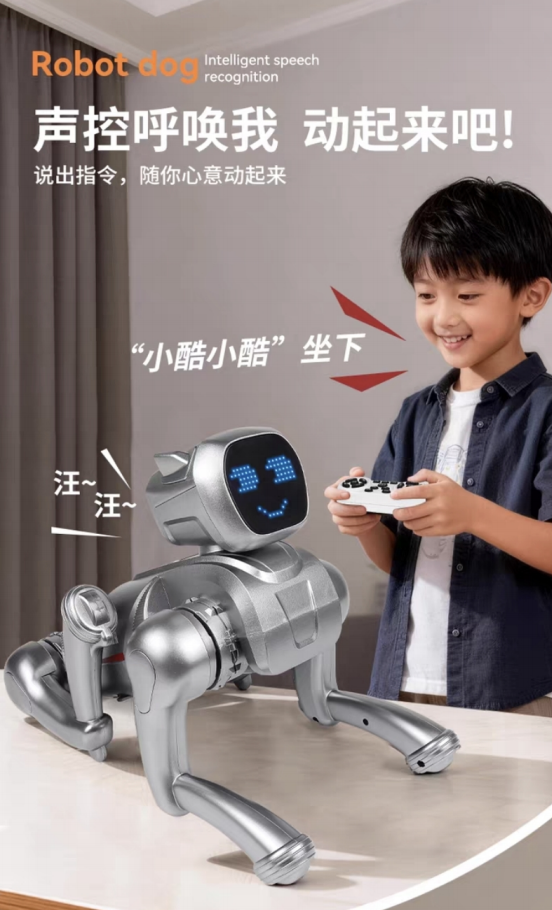 AI Smart Robot Dog - Voice Chat, English Talk, Action Programming, Dance