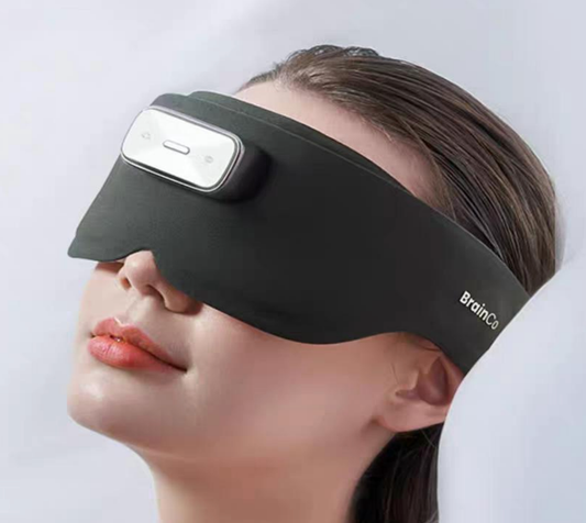 BrainCo Sleep Aid Headband - EEG Monitoring + CES Therapy for Deep Sleep