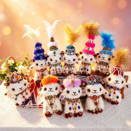 Xinjiang Little Sheep plush keychain - main image