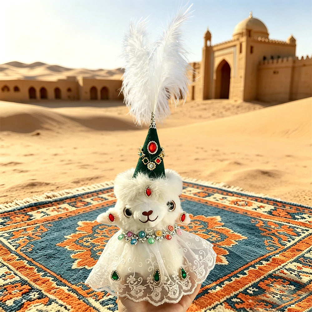 Xinjiang Little Sheep plush keychain - 款式16