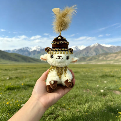 Xinjiang Little Sheep plush keychain - 款式8